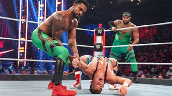 The Street Profits vs. The Dirty Dawgs vs. Alpha Academy - Triple Threat Match: Raw, Oct. 25, 2021
